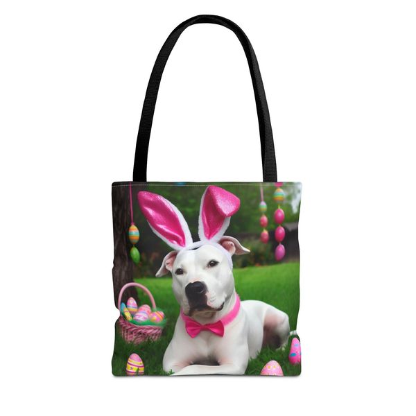 Easter Pit Bull Tote