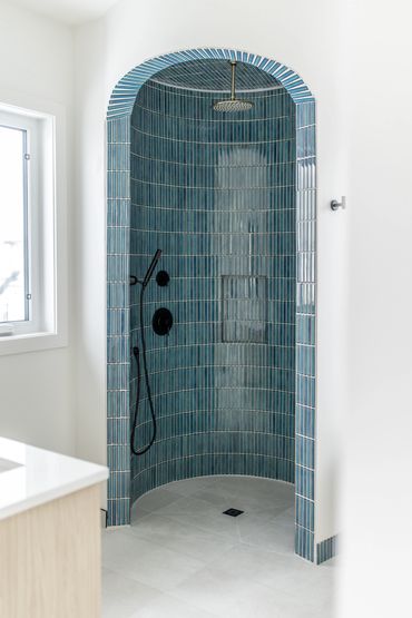 shower tile ensuite sherwood park ardrossan edmonton new home builder custom home launch homes