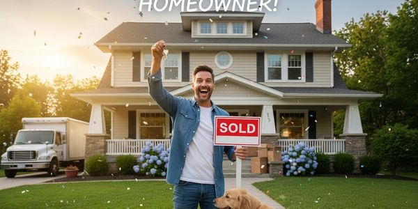 Clientes satisfechos, contentos, comprando casas en The Woodlands Texas. Tomando buenas decisiones.