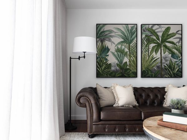 Stylish and tasteful artwork and interior design by Simpson Interiors