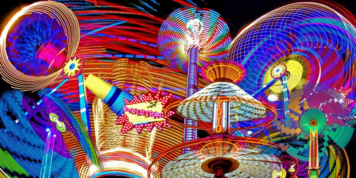 "The County Fair" Photo Montage by Artist Robert Rosenblum