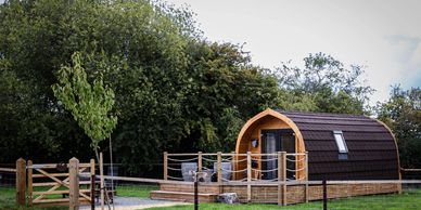 Woodpecker glamping pod - dog friendly glamping holidays for adults