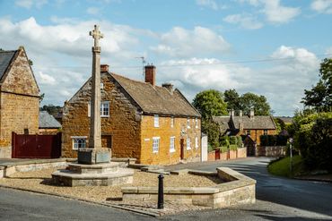 The War memorial in Belton In Rutland