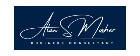 Logo for Alan S. Mosher Business Consultant.