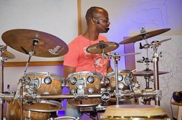 Performing/Speaking at the 2015 Guitar Center "Gimme A Beat" Percussion Day Celebration in Macon GA.