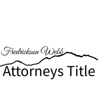 Fredrickson Webb 
Attorneys Title