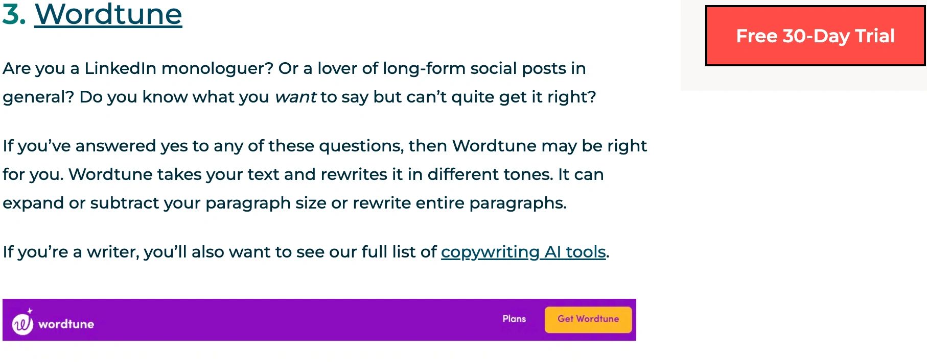 Everyone has tons of work to get through. choose Wordtune Generative AI to speed up their tasks.