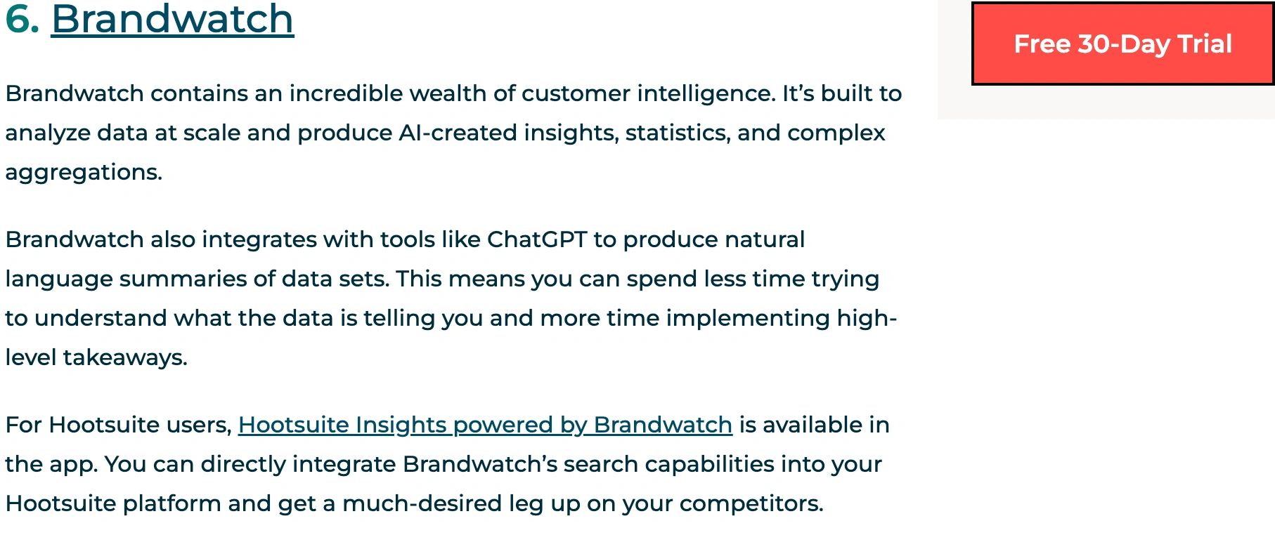 Forbes 100 most valuable brands trust Brandwatch, the social suite built for our fast-moving world.