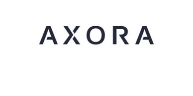Axora black and white logo