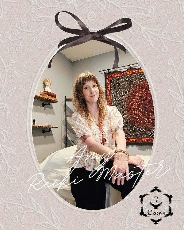 Portrait of Amy, a Reiki Master.