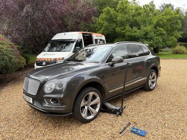 Bentley Bentaya Puncture Repair To British Standards