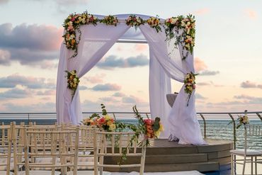 Beach Wedding setup