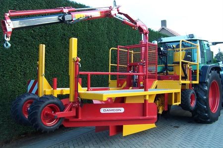 Tree Planter Tree Setter Damcon tree planter with rotary soil ditcher to plant trees