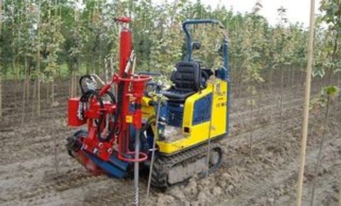 soil drill for placing bamboo of fiberglass stakes HSD-FZ