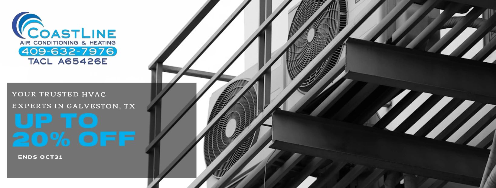 CoastLine Air Conditioning & Heating logo