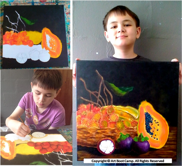 12-year-old. Portfolio Preparation Programme.