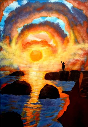 12-year-old. School of the Arts (SOTA) Art Competition Prize-Winning Entry.