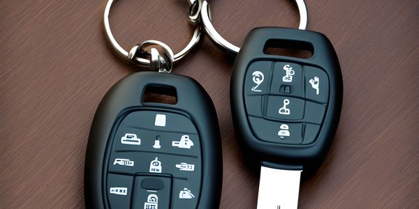 car transponder key and remote fob