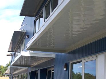 Flatpan window and door awnings