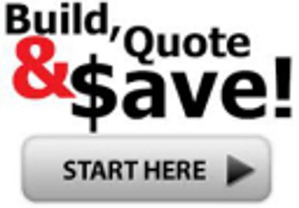 Promotional ad encouraging to build, quote, and save.