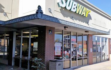 Flatpan store front awnings