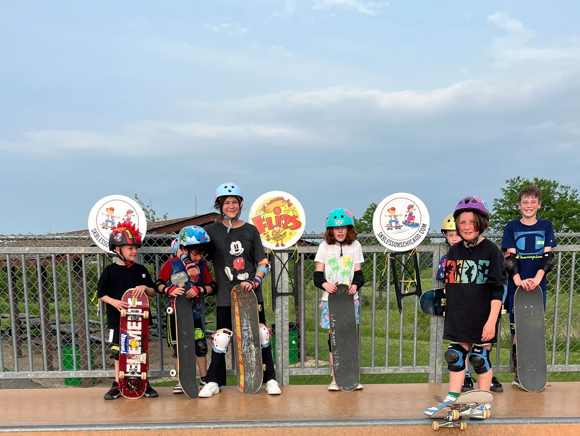 Palatine Skateboard Lessons official Park District program hosted by Skate Lessons Chicago. Register