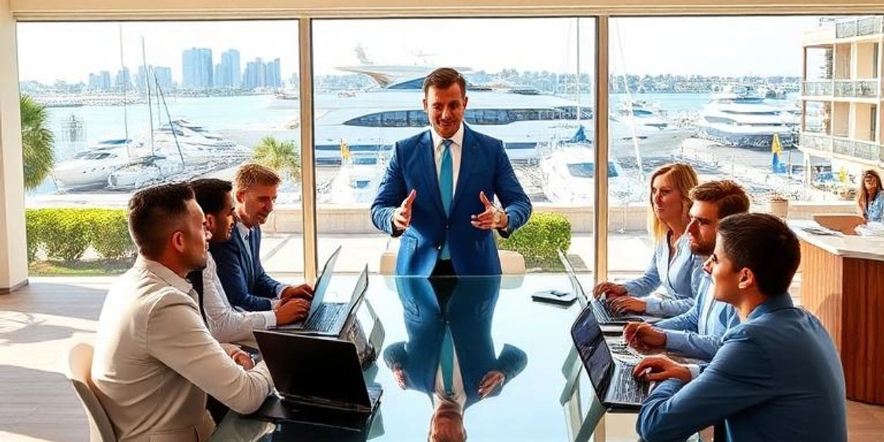Consultant meeting with clients for security, safety and Florida Statute 768.0706 CPTED assessments