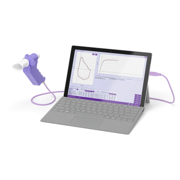 For those searching for a fully-integrated PC-driven spirometer, the Easy on-PC is your solution.