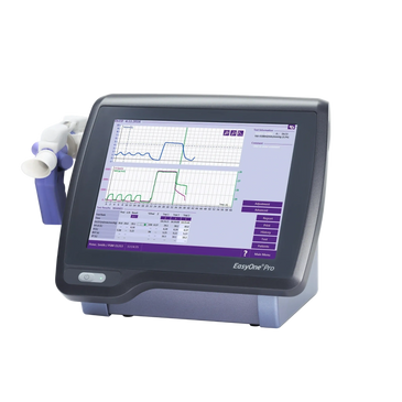 EasyOne Pro LAB provides the most efficient and accurate way for complete lung function testing