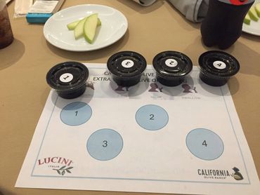 Tasting of EVOO
