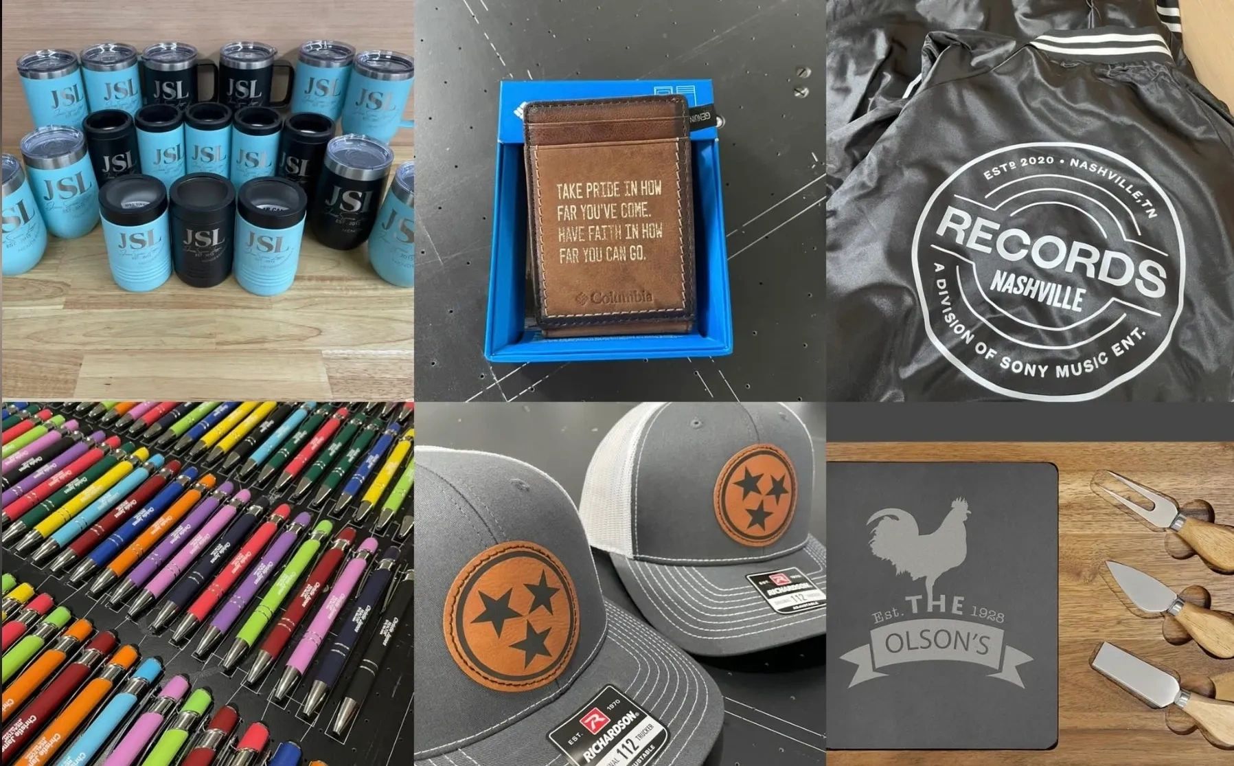 LoudNProud Inc. offers expert laser engraving, UV printing, promotional products, and custom apparel