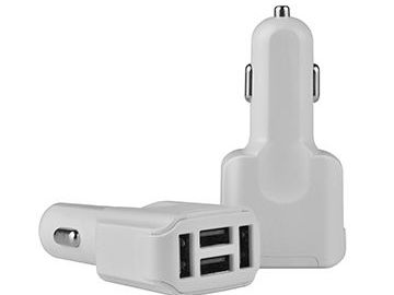 High quality car charging adaptors that are compatible with android, apple, and other devices.