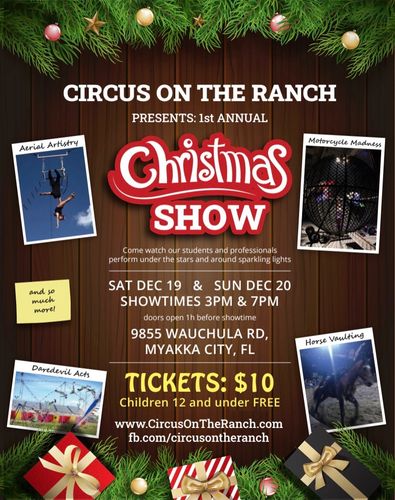 Circus On The Ranch Presents 1st Annual Christmas Show