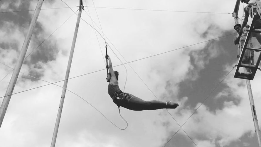 Experience the thrill of flying through the air in a safe and structured manner.