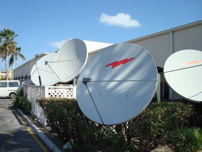Dish Network  in the Caribbean
Dish programming out of the US 