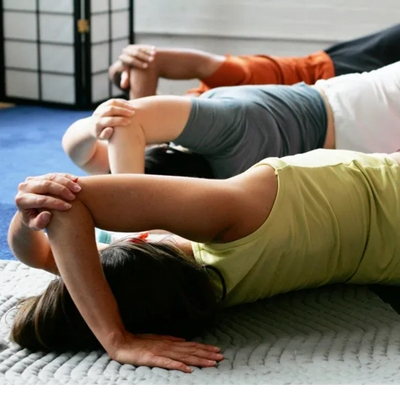 about Feldenkrais and people on mats