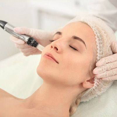 Micro-dermabrasion facial, PRP treatment, Radio Frequency skin tightening