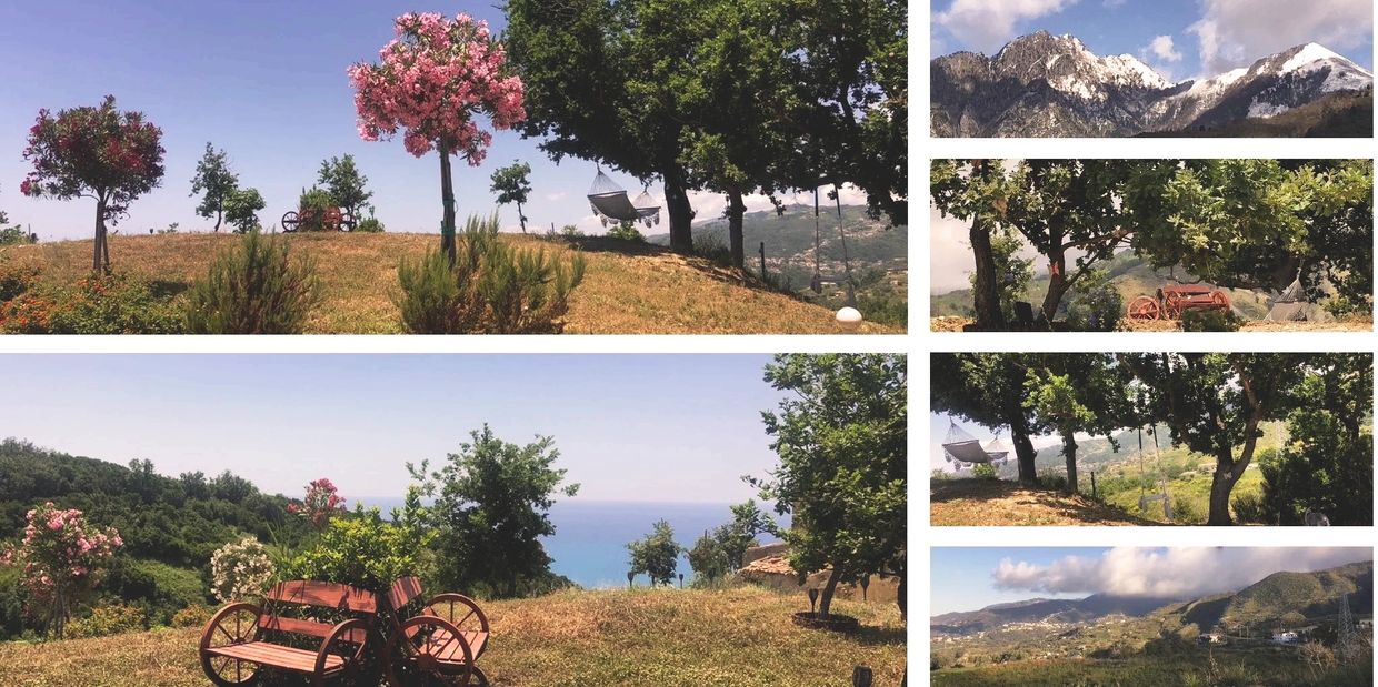 Spiritual escape with ocean, mountain, and forest energy