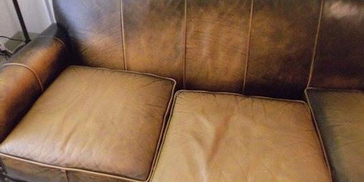 Faded sofa