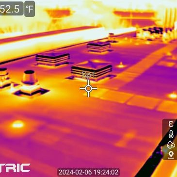 Commercial Roof Thermal Scan