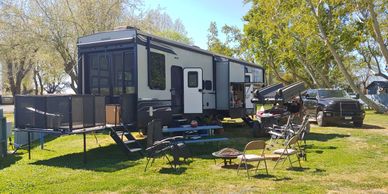 Campsite at Vieira's Resort