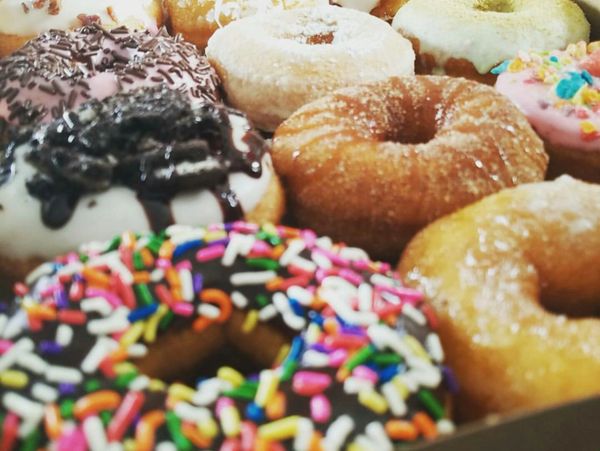 All of our donuts are always made hot and fresh on the spot.