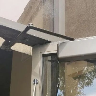 A door closer on the door of a commercial business we serviced.