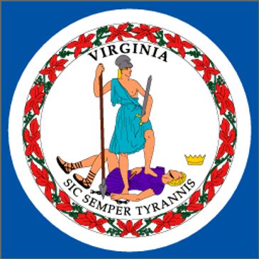 the state of Virginia's flag