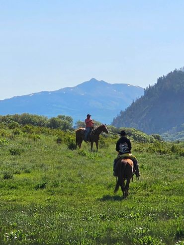 High country trail rides working cattle, or through the forest, lake or river with WildWestX.com