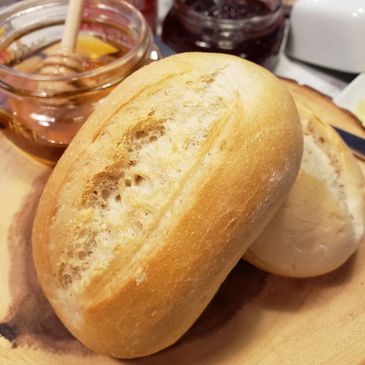 Classic Wheat Dinner Bread Roll Old German Bakery Hoboken NJ Healthy Hearty NON-GMO Eat Clean