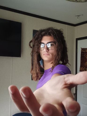 Darrion Hazen offing his hand of fire to light your way to freedom.