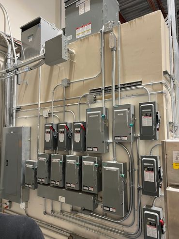 Factory electrical work