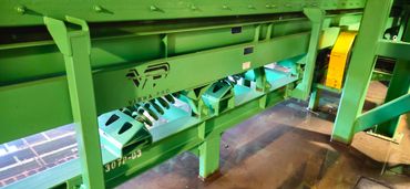 VibraPro shaker-style conveyor on commissioning day. www.vibrapro.com