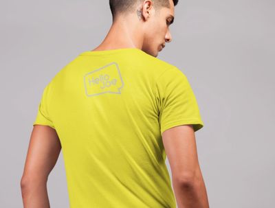 Hello Joe Fluorescent Yellow High Vis T-Shirt